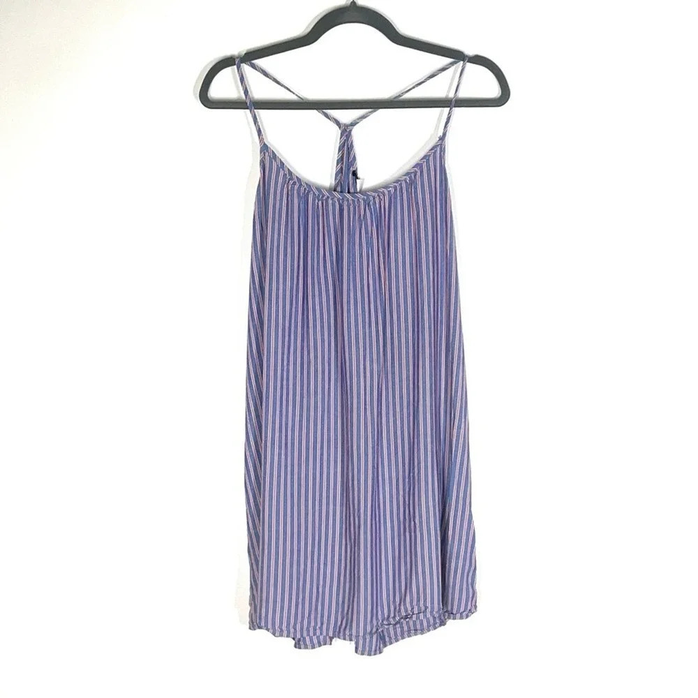 Urban Outfitters BDG Striped Mini Spaghetti Strap Slip Dress Size Medium